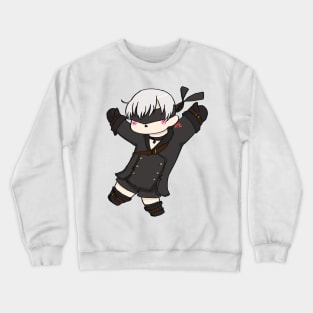 Chibi 9S- Nier Automata Crewneck Sweatshirt